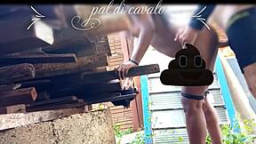 วันเกิด ไม่ได้ฉลอง แต่เย็ดสาวสวยของเพื่อนในสวนหลังบ้าน