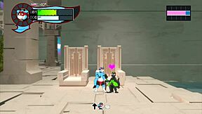 わー、ゲイヘンタイゲームで秘密の温泉オーギー！