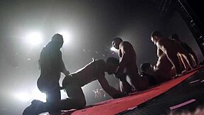 Porn Stars Unleash Wild Orgy at Night Club