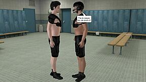 3D animirani gej seks z arabskim princem v puščavi