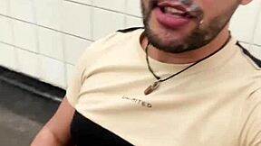 Sucking Builder's Cock Until He Spills