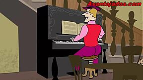 piirros gay-seksistä pikku-cowboy-putkien kanssa, hei!