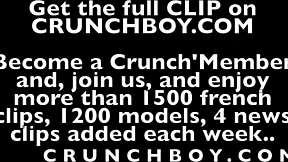 Gay chupa duro a amigo hetero en el garaje por diversión