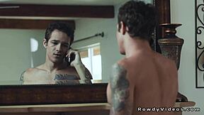 مجرم مثلي يدفع في فتحة شريكه الضيقة بعد الإفراج بقوة خام