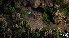 Treasureofnadia brinca com contas anais grandes no Hentai. E3 52 fica safada.