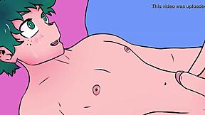 bakugo fucks deku bareback, begging for more