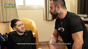 Safado Client Fucks Personal Trainer During Workout