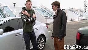 Seksi gej fantje v vroči akciji
