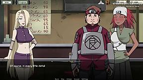 Sakurin majhen rit jeban trdo in napolnjen v Naruto hentai igri del 10!