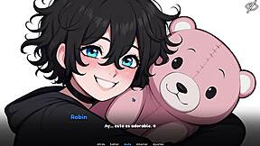 Sonhando com Meu Colega de Quarto Femboy no Dormitório Ep2