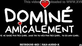 스트레이트 남자가 게이 친구 처음으로 드릴하고 지배해