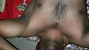 शिट्टी डीपथ्रोट सीधे भारतीय गंदे गले से एक्शन!