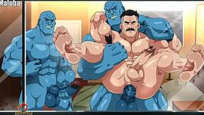 Kompilasi gay Invincible adegan aksi liar