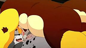 Tengok Beartoumas Aksi Beruang Kartun Liar Kompilasi