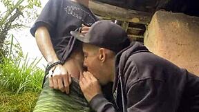 Sex In Boardshorts Bermuda Tactel Surf With Latino Amateurs In Public Bathroom Outdoor Scene