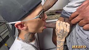 Prichytený pri fúkaní mojej dievčinej dobre obdarenému bratancovi prekvapivo