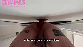 Contos e Pintos 第4話、生ハメとオナニー展開