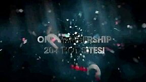 تدليك زيت أفريقي يصبح حار ولزج