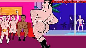 Želiš se pridružiti gej zabavi s karikaturami?