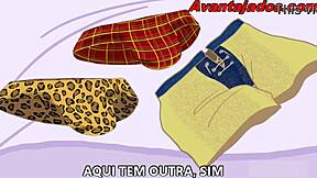 Ação Gay Anime com os Amigos do Meu Velho, Uau!