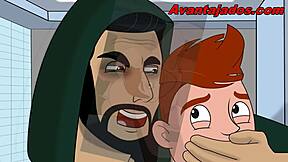 Aventure bundudo gay chaude en cabane