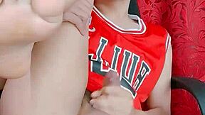 Colombian hottie teases with vibrator in tight sexy ass.