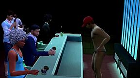ever wondered about gay sims heating up a sex club at night?