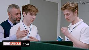 Can Cute Twink Handle First Dick in Sexerance Part 2 Gay Parody?