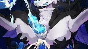 Porno Gay Poilu med Stor Kuk og Massiv Ræv Action