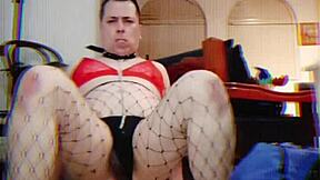 मेरे चौड़े नए डिल्डो टेस्ट कर रहा हूँ