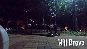 广场和大鸡巴巴西小骚货疯狂玩乐