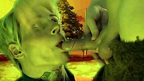 Anime Demon Slayer cosplay med hot twink action