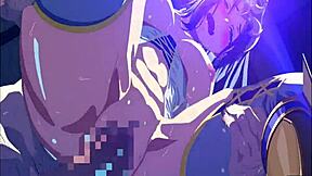 Dívka v cosplay dostává tvrdě přibitou obřím ptákem během divoké seance