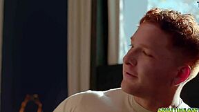 privates jeremiah cruze and blain oconnor share a close, personal moment