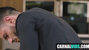 pastor craves his boy and pounds hard. dex devall and nico zetta go deep.