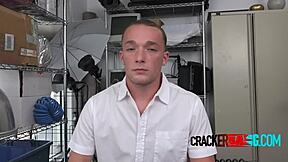 Interracial černý cracker doggy style ohnutý v gay castingovém rozhovoru