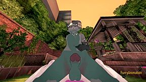 POV Mewtwo x Raymond Mundarbejde og Anal i Furry Yaoi