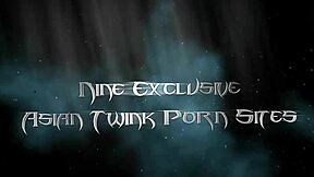 two horny thai twinks suck big uncut cock and bareback fuck