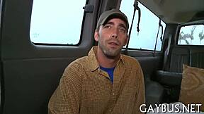 He delivered a gratifying blowjob to the hunk. Rough oral action led to intense fucking with that monster cock.