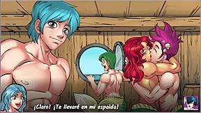 硬核Yaoi肛交屁股操场景