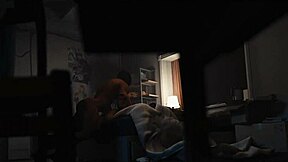 Trespasser - cartoon gay legendado with emotional thief caught in 3D action