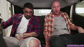 ryan bones and cam crawford jerk cocks before dudes-only camping trip then fuck raw gay