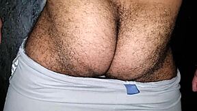 latino dude barebacks amateur in glory hole till orgasm hits hard