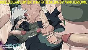 BD yaoi hentai animé avec scènes explicites d'action masculine