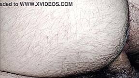 gay couple close up creampie