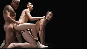 Daddy watches grandson breed boy raw first time