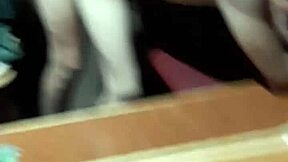 amateur couple sharing a passionate encounter