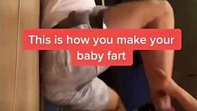 guys farting hard in wild moments