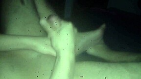 Gay feet fetish action with a hot cumshot