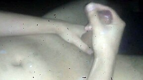 Gay feet fetish action with a hot cumshot
